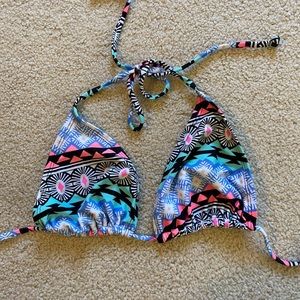 adorable triangle bikini top